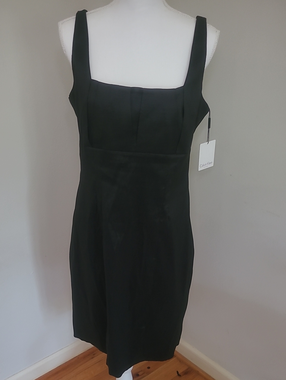 Calvin Klein Little Black Dress. NWT! Size 14 - Picture 2 of 3